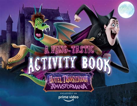 Hotel Transylvania 4: Transformania Free 24 Page Activity Book | The Review Wire