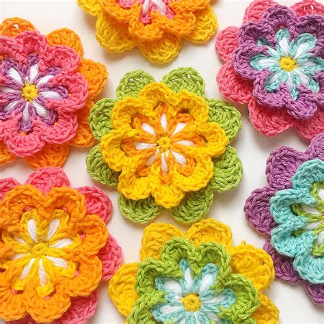 Crochet Flower Pattern Bella Coco - Ava Crochet