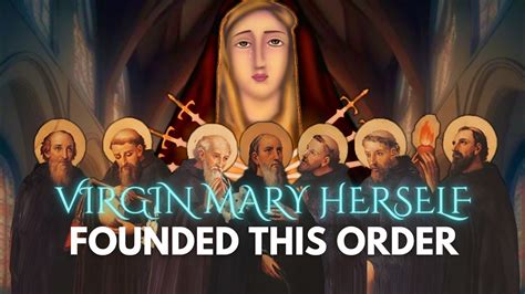 Mother Mary's vision to seven merchants | History of the servants of mary - YouTube