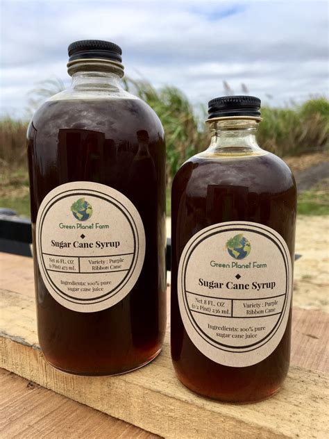 100% Natural Sugar Cane Syrup – Green Planet Farm