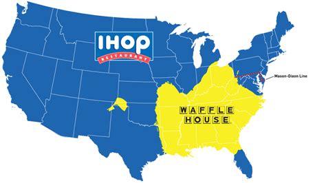 Waffle House State Map