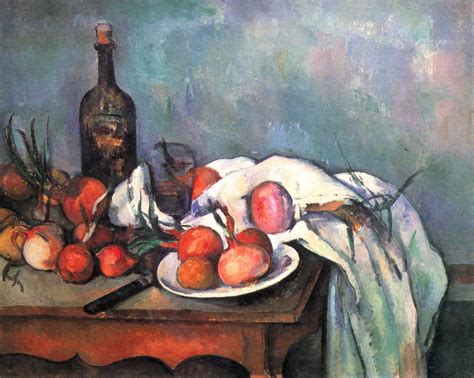 Still Life with Red Onions, 1898 - Paul Cezanne - WikiArt.org