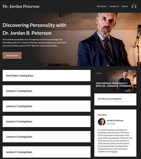 [HOT] Jordan Peterson Course - Best Online Courses