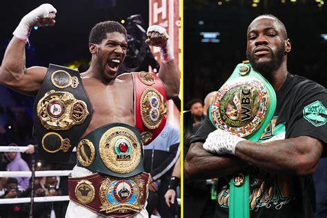 Anthony Joshua vs Deontay Wilder: All we know including date and ...