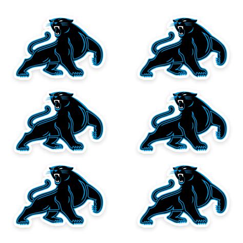 Unique Carolina Panthers NFL decal stickers for 2022 - Inspire Uplift