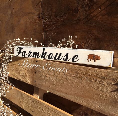 Farmhouse sign. Rustic farmhouse signs. Farm signs. Country | Etsy