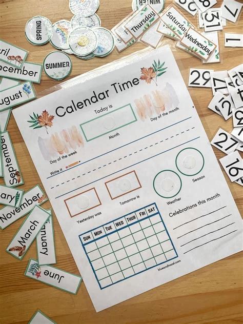 Circle Time Calendar, Preschool Calendar, Circle Time Calendar, Morning ...