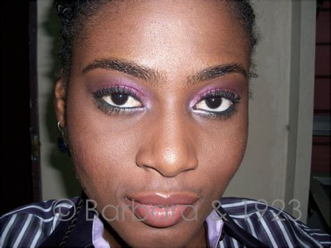 1923 Face of the Day: Purple stripes and Pink