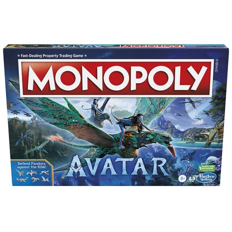 Monopoly: Avatar Edition Board Game for 2-6 Players, Family Games for Ages 8 and Up - Walmart.com