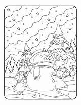 Winter Coloring Pages For Kids / coloring Sheets By Brain Printable  sketch template