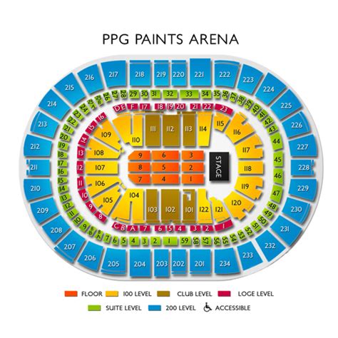 Fresh 35 of Ppg Paints Arena Floor Seats | indexofmp3furelise