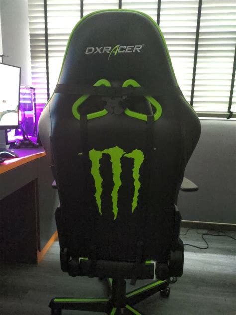 Monster Energy limited edition DxRacer Gaming chair, Video Gaming, Video Game Consoles, Others ...