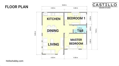 Simple Bahay Kubo Design With Floor Plan | Viewfloor.co