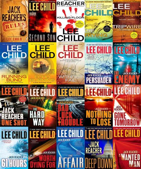 Jack Reacher Books - by Author Lee Child - PinStorus