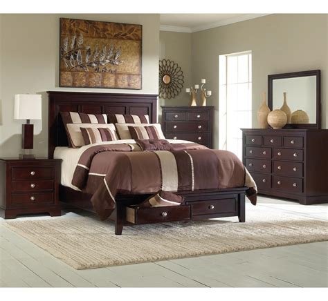 Mandalay 5 Pc King Storage Bedroom Group | Furniture, Bedroom group ...