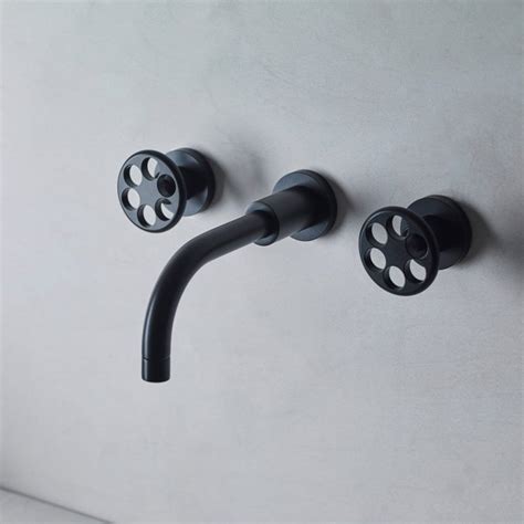 5 Industrial Style Black Bath Taps - Hello Peagreen