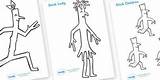 Stick Man Colouring Sheets  man Coloring sketch template