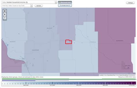 Sully, Iowa (IA) income map, earnings map, and wages data