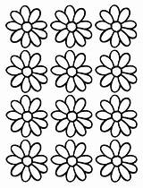Printable Coloring Pages  Flower Templates coloring sketch template