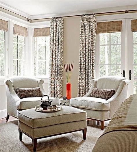 45+ Comfy Modern Farmhouse Living Room Curtains Ideas | Farm house ...