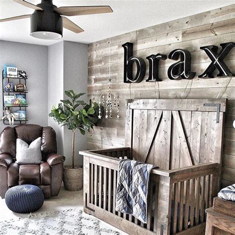 30 Of the Hottest Rustic Baby Bedroom - Home Decoration and Inspiration Ideas