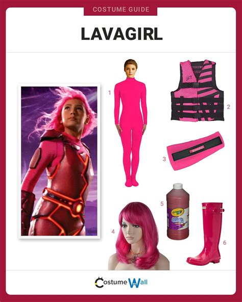 Dress Like Lavagirl Costume | Halloween and Cosplay Guides