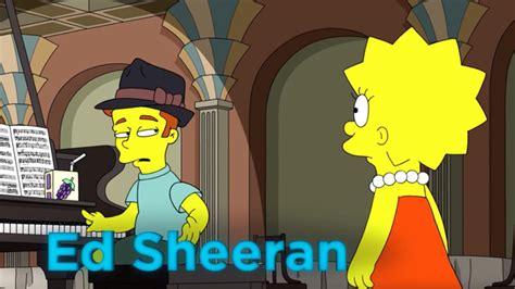 Watch The First Clip Of Of Ed Sheeran In The Simpsons - Radio X