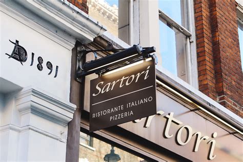 Sartori's Menu: a real south Italian experience in the heart of London ...