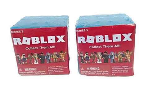 ROBLOX Series 3 Action Figure Mystery Box (SET OF 2 BOXES) 10720-03085 - Walmart.com - Walmart.com