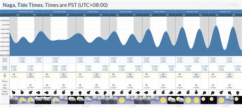 Tide Times and Tide Chart for Naga