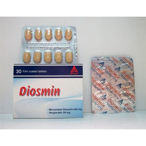 Diosmin 450mg Tablets - Rosheta