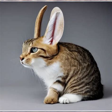 cat and rabbit hybrid | Stable Diffusion