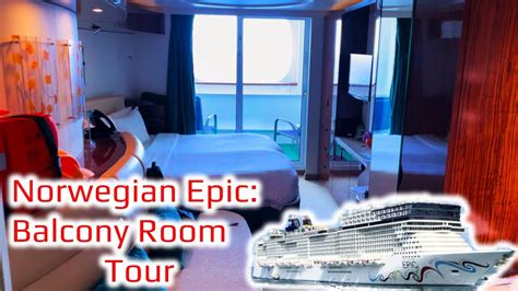 Norwegian Epic Balcony Room Tour | NCL Cruise - YouTube