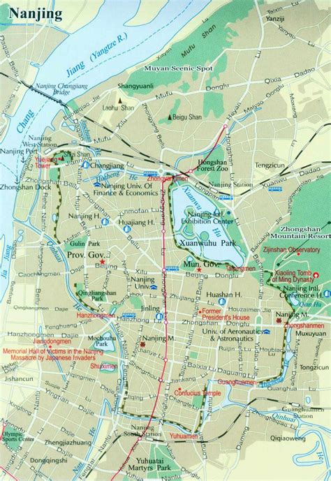 llegada presentar Plantando árboles nanjing mapa Orientar compensar ...