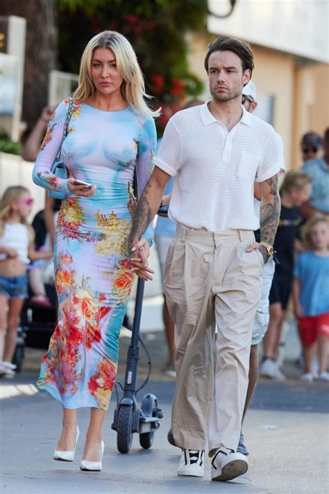 Liam Payne's girlfriend Kate Cassidy in striking dress in Saint-Tropez ...