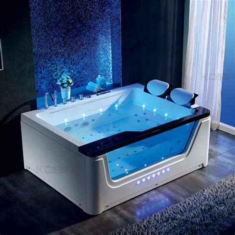 Bathroom Jacuzzi Tub | Freestanding Jetted Tub with Acrylic Skirt