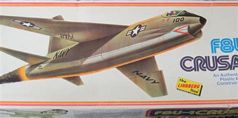 Model Airplane Memories: Lindberg F8U-1 Crusader