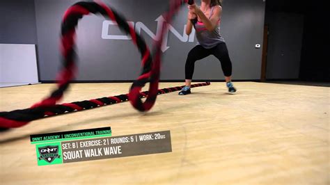 Wave Then Travel Endurance Battle Rope Workout - YouTube