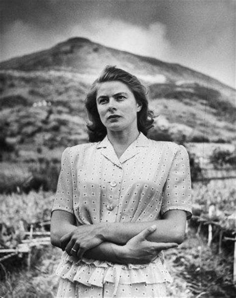 On the Set of “Stromboli” with Ingrid Bergman and Roberto Rosselini (1950) - Paperblog