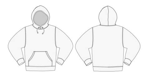 Hoodie Template Png