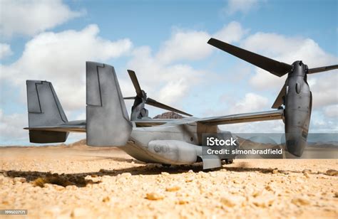 Cv22 Osprey Tiltrotor Military Aircraft Scale Model Photography Stock Photo - Download Image Now ...