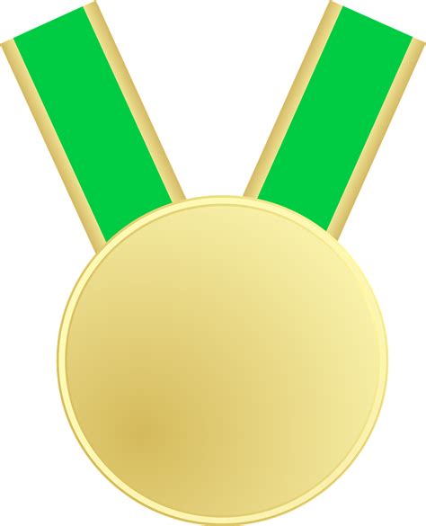 Gold medal PNG