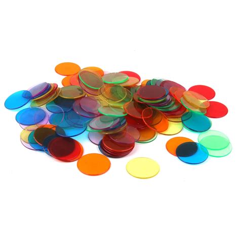 120pcs PRO Count Bingo Chips Markers for Bingo Game Cards 3cm 6 Colors Pocker Chips Fun Family ...