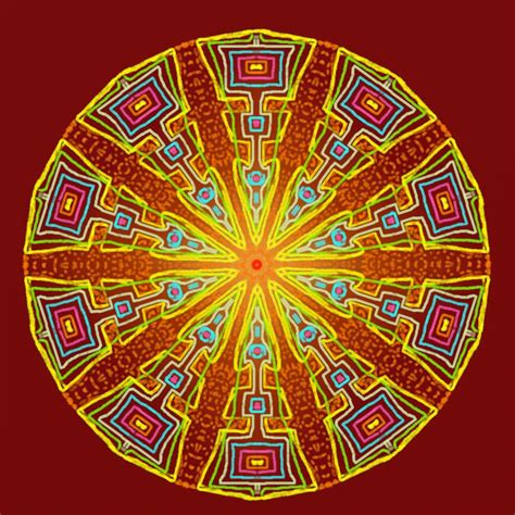 convergence ; convergência ; Mandala de Pierre Vermersch Mandala Painting, Mandala Art, Art ...