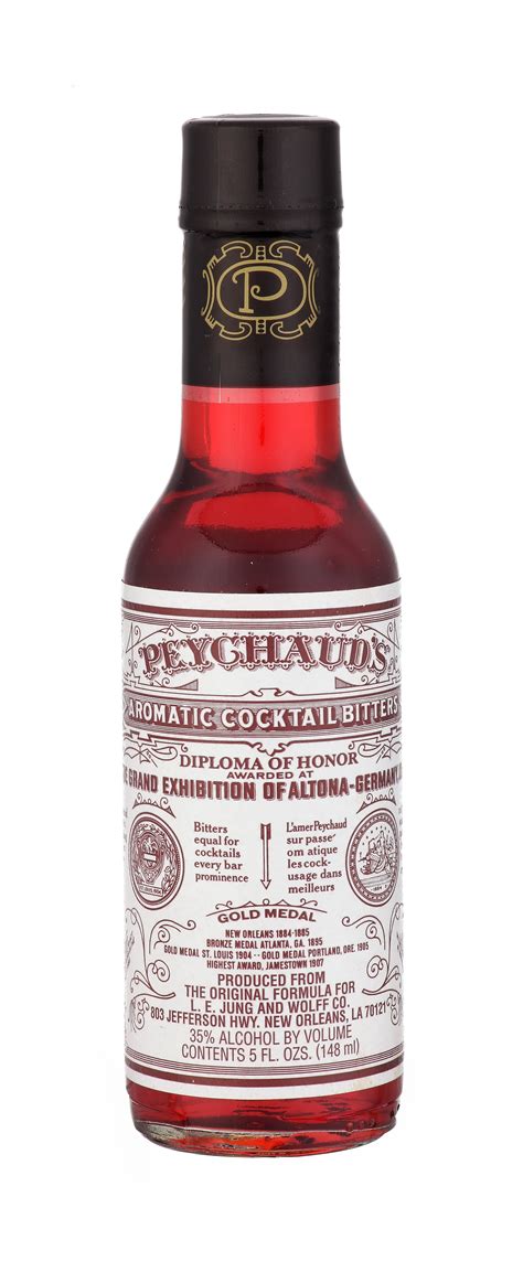 Peychaud's Aromatic Cocktail Bitters, 5 Fl Oz - Walmart.com - Walmart.com