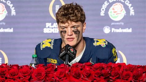 Michigan QB J.J. McCarthy: Team had to 'make it an even playing field' vs. Ohio State in sign ...