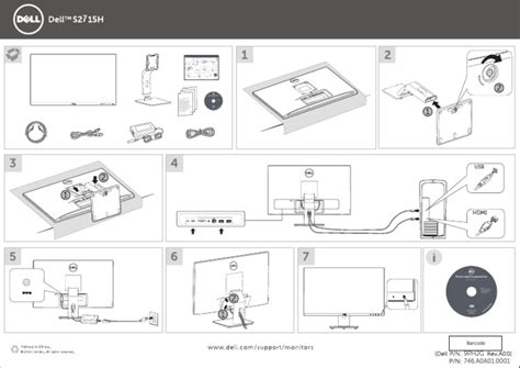 Dell-S2715h Setup Guide En-Us | PDF