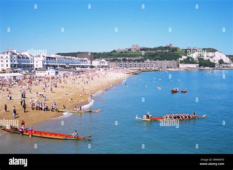 UK England Europe Kent Dover Dover Beach Beaches English Seaside harbor ...