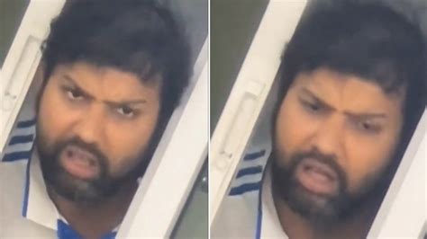 Rohit Sharma's Reaction From Dressing Room Goes Viral During 2nd IND vs WI Test