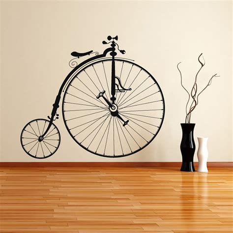 Penny Farthing Wall Stickers Bike Wall Art